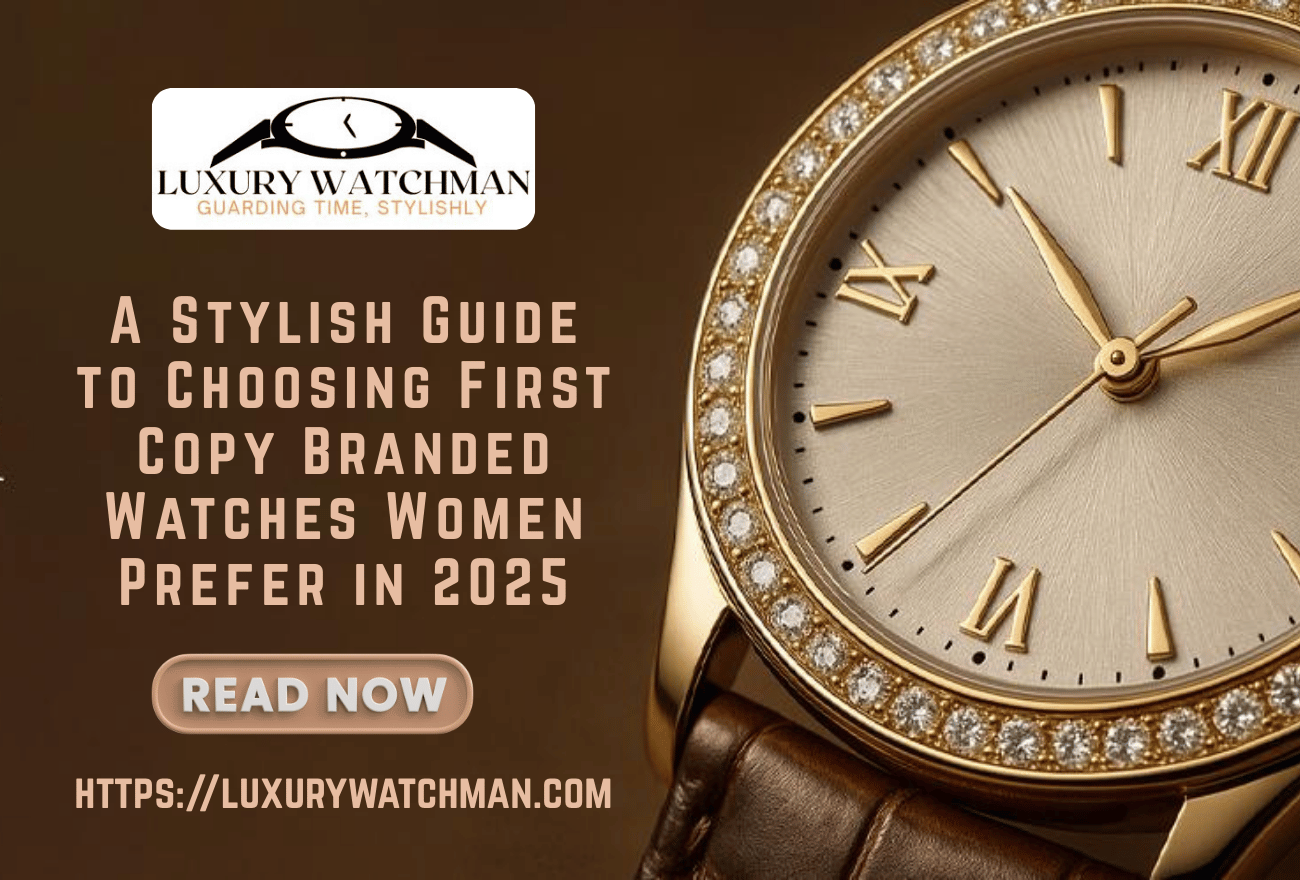 A Stylish Guide to Choosing First Copy Branded Watches Women Prefer in 2025