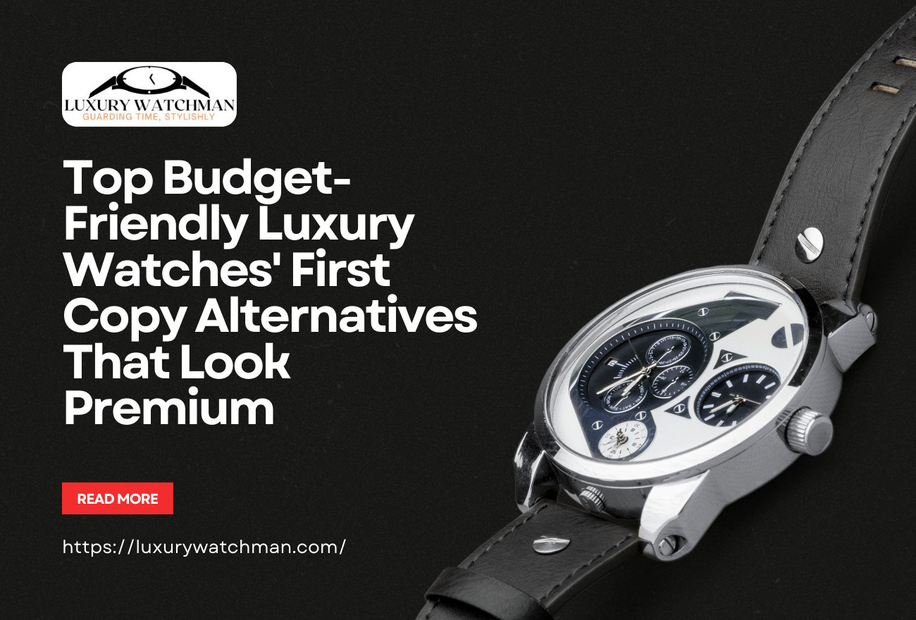 Top Budget-Friendly Luxury Watches’ First Copy Alternatives That Look Premium