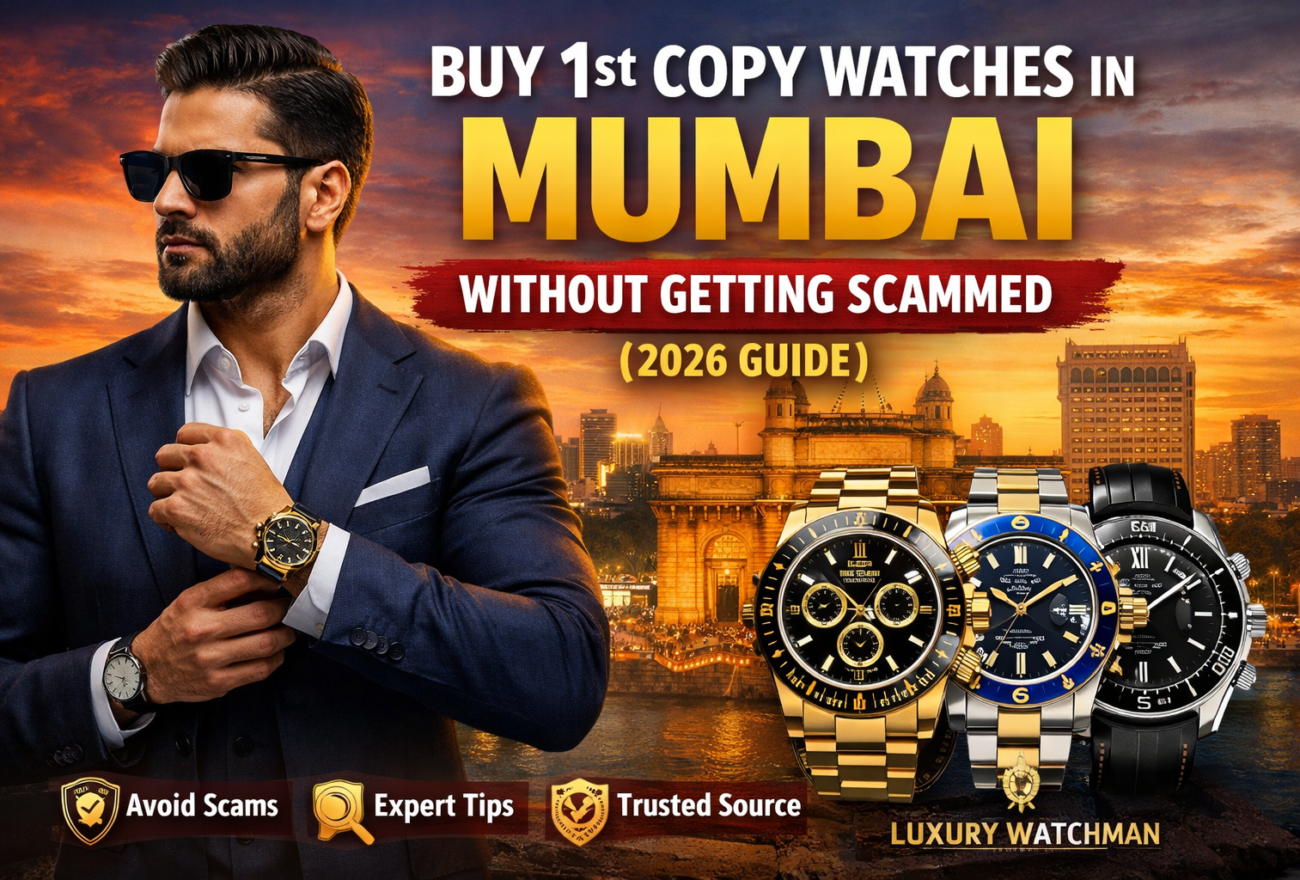 Where to Buy First Copy Watches in Mumbai Without Getting Scammed