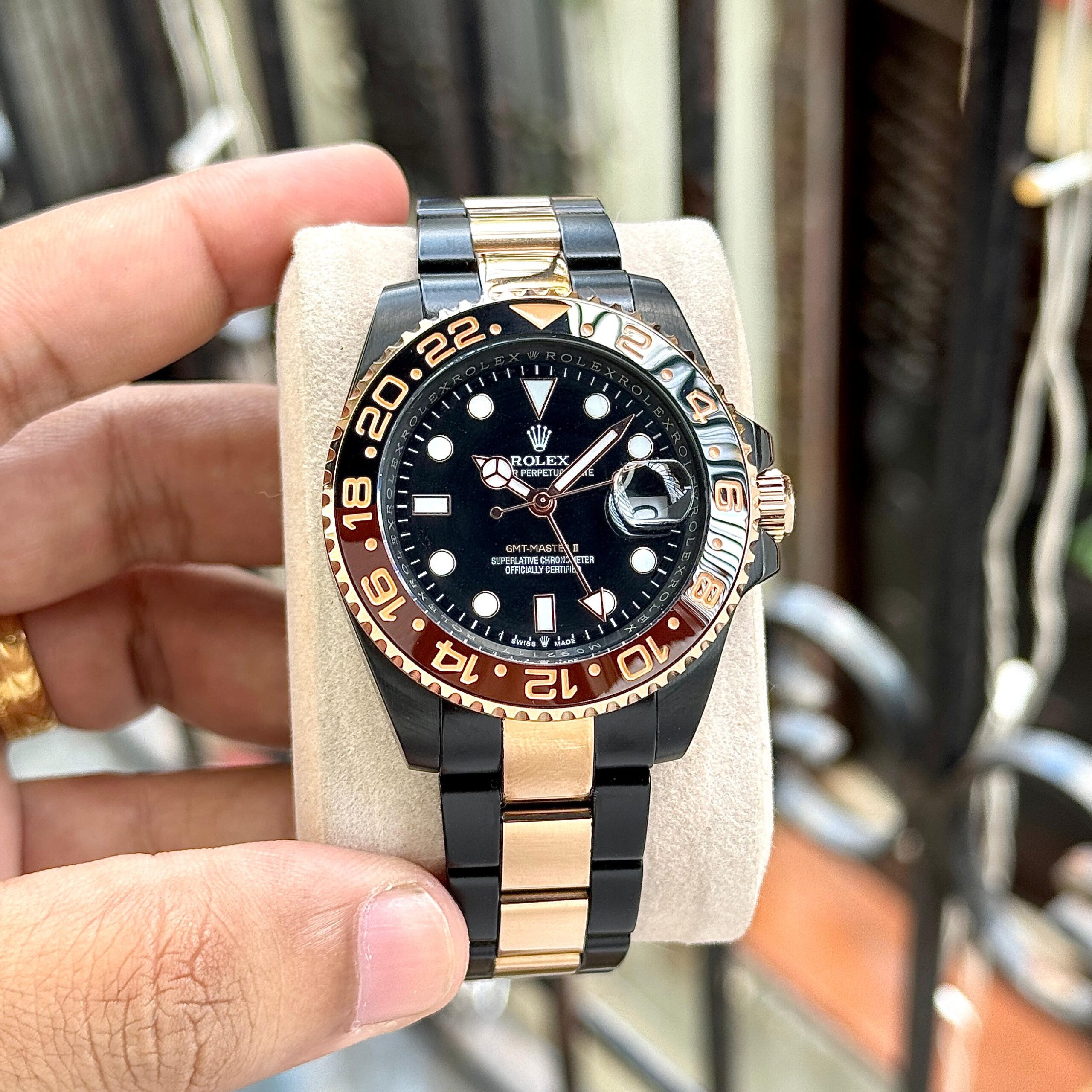 Rolex Gmt Master Black Dial