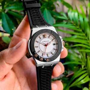 Versace Chain Reaction White Dial