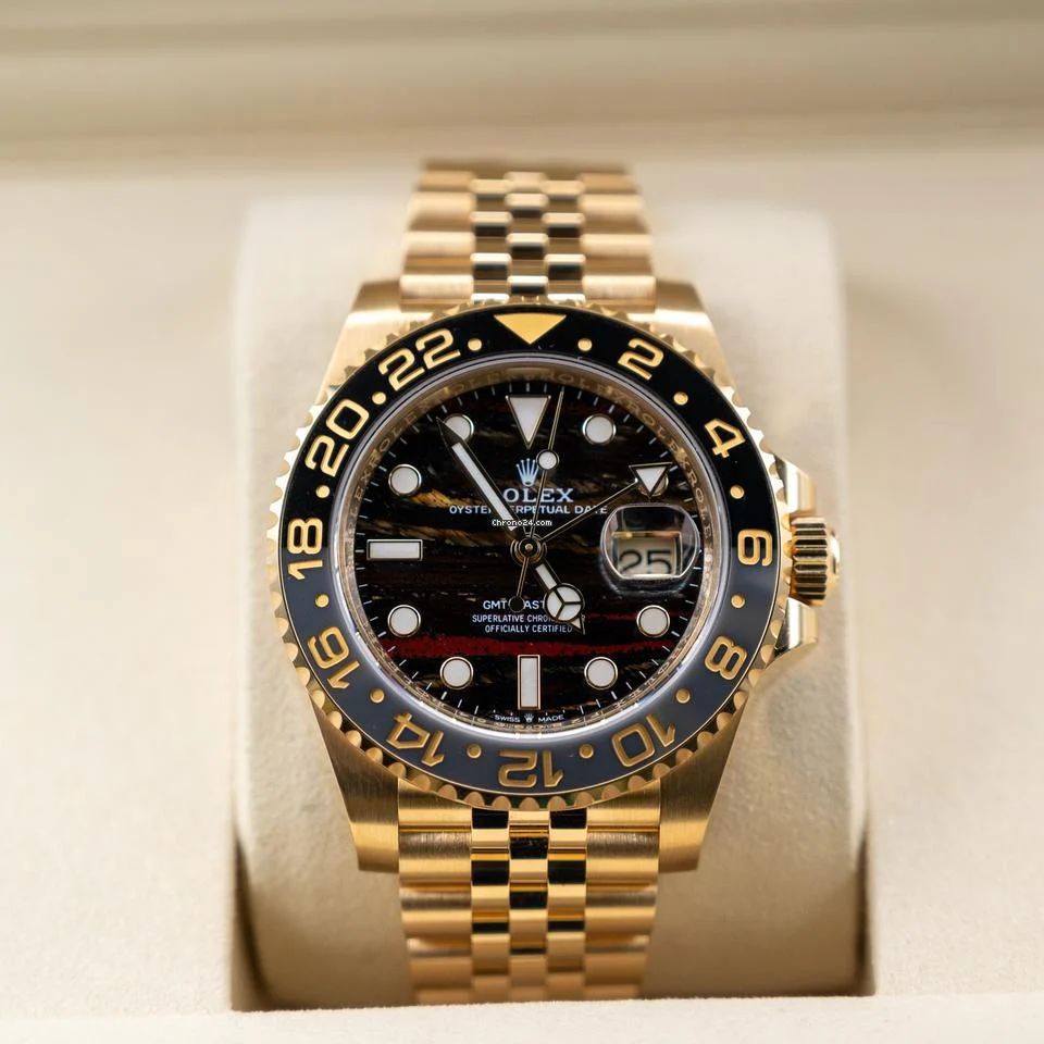 Rolex GMT II Automatic Tiger Texture Dial - Luxury Watchman