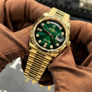 Rolex Day-Date Gold Green Dial Automatic