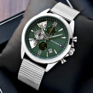 Tommy Hilfiger Baker Chronograph Green Dial