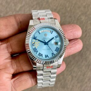 Rolex Day-Date Blue Roman Dial
