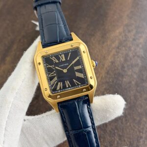 Cartier Santos-Dumont Lacquer Blue