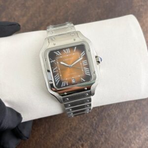 Cartier De Santos Brown Dial