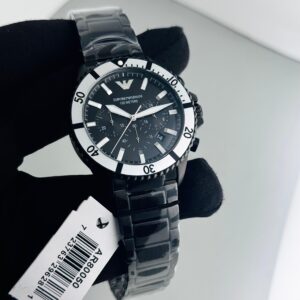 Emporio Armani Black Quartz Chronograph