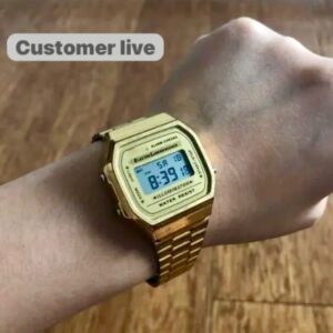 Casio Vintage Golden Digital