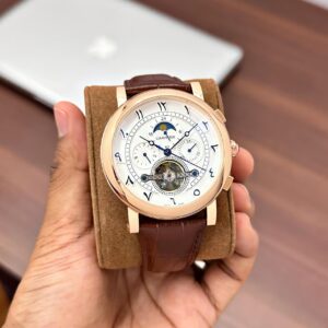 Cartier Open Heart Tourbillon White Dial Automatic