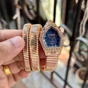Just Cavalli Blue Dial Quartz