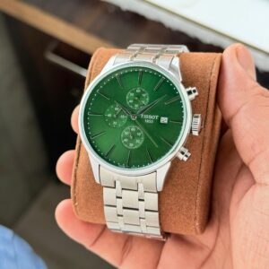 Tissot Gentleman 43mm Green Dial Chronograph