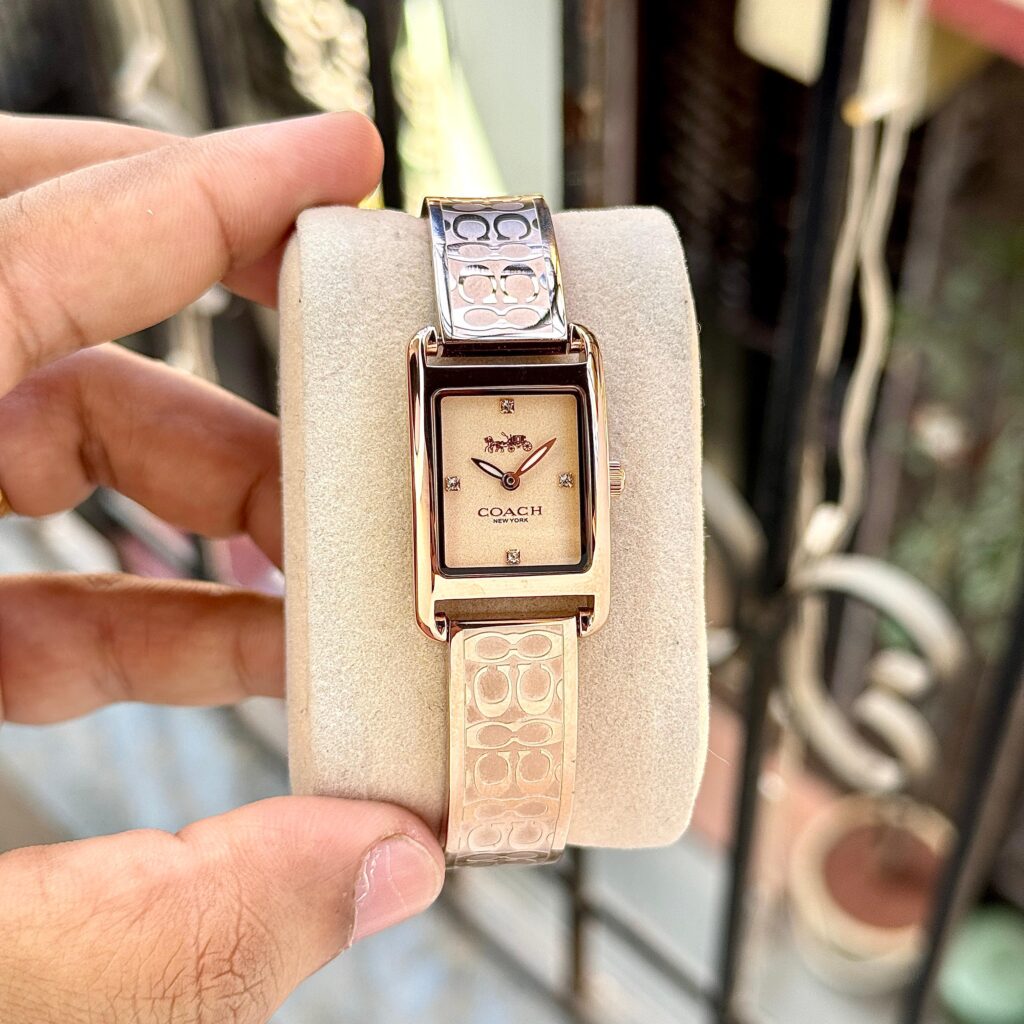 Coach Allie Slim Rose Gold Quartz - Luxury Watchman