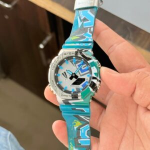 G Shock GM2100 Casio Blue Digital