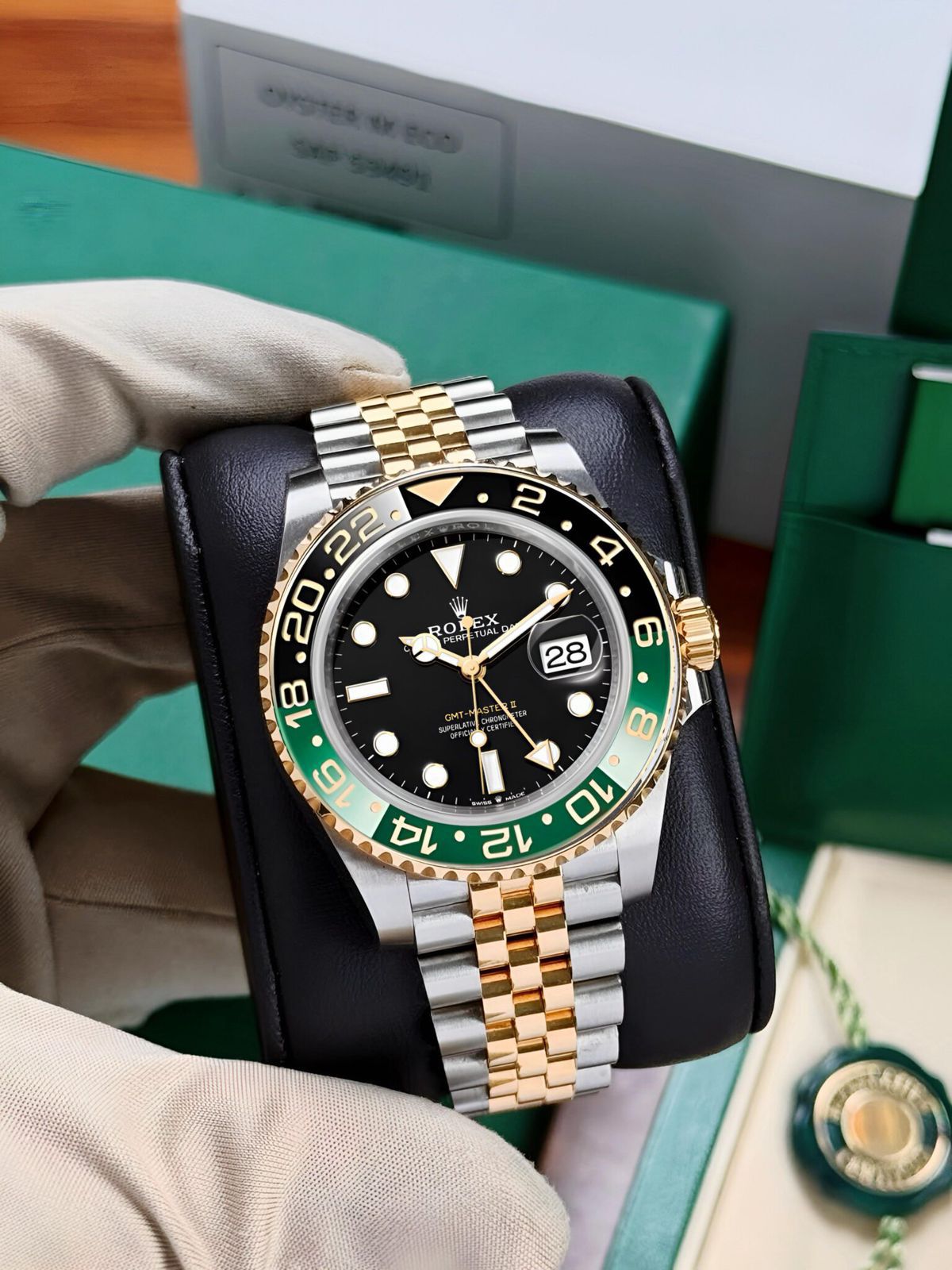 Rolex GMT II Black Dial Analog Automatic - Luxury Watchman