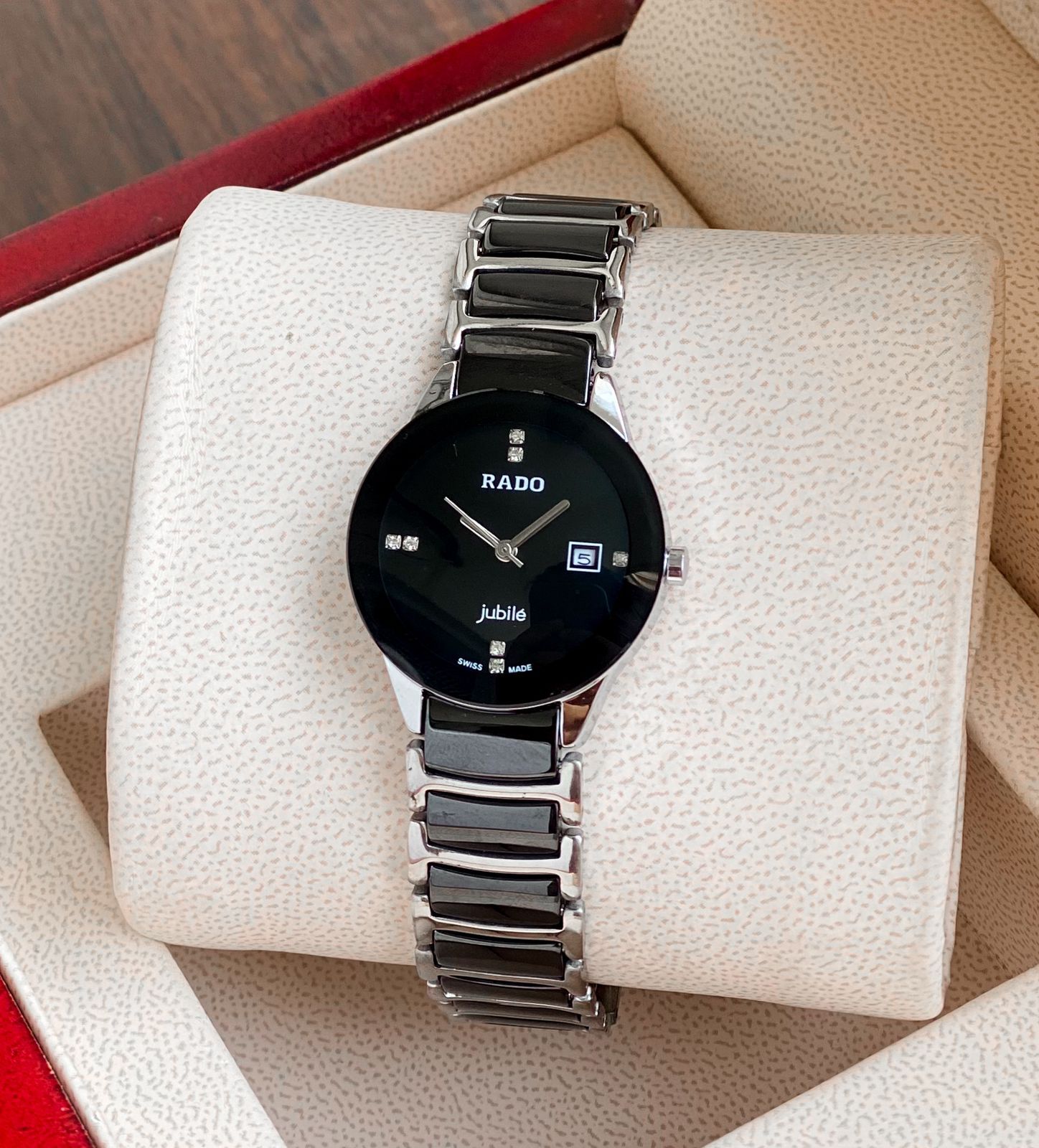 Rado Black Ceramic Quartz - Luxury Watchman