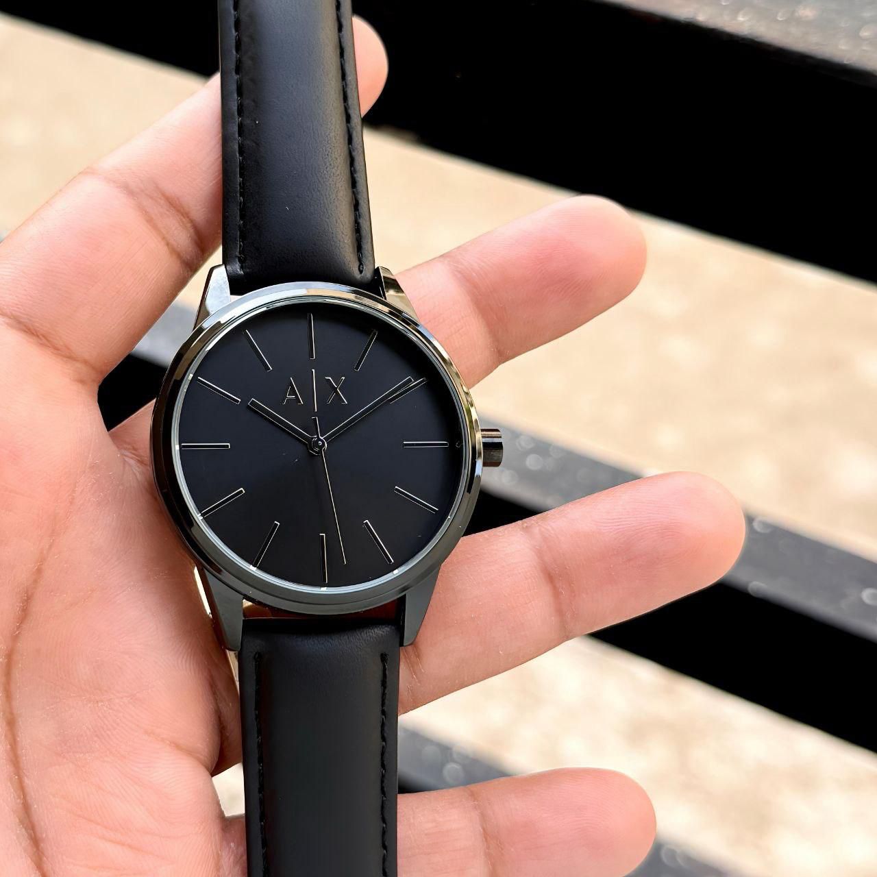 Armani Exchange AX2706 Cayde Black Quartz - Luxury Watchman